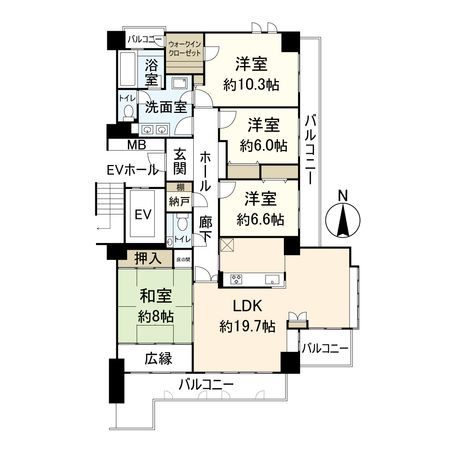 間取図(平面図)