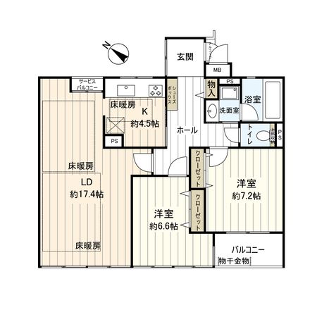間取図(平面図)
