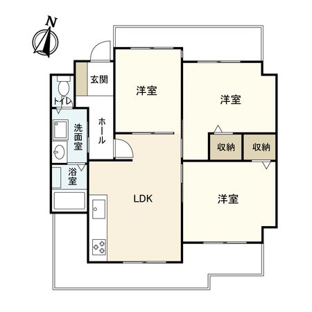 サングレート宝塚 間取図(平面図) サングレート宝塚 間取図(平面図)