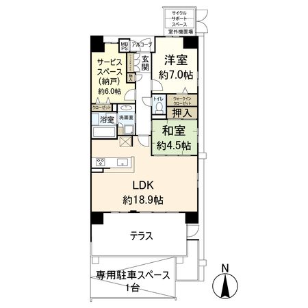間取図(平面図)