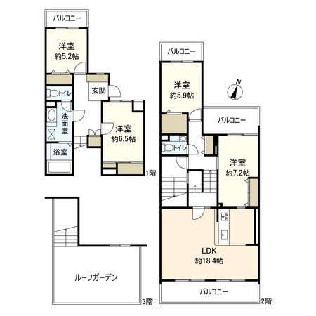 間取図(平面図)