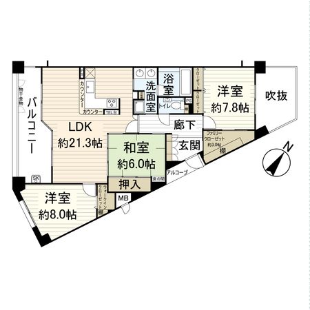 間取図(平面図)