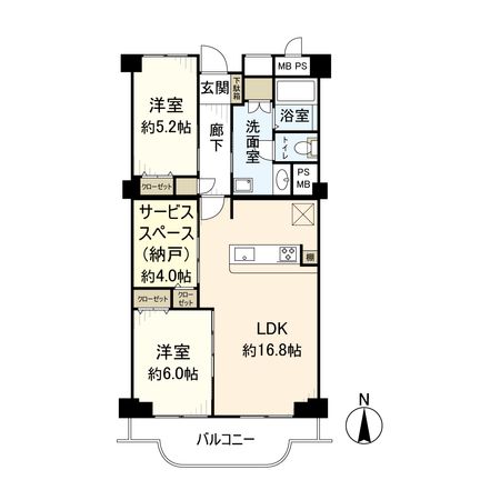 間取図(平面図)