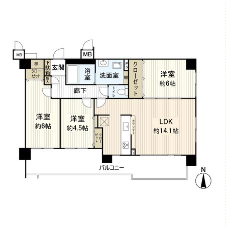 間取図(平面図)