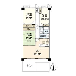 間取図(平面図)