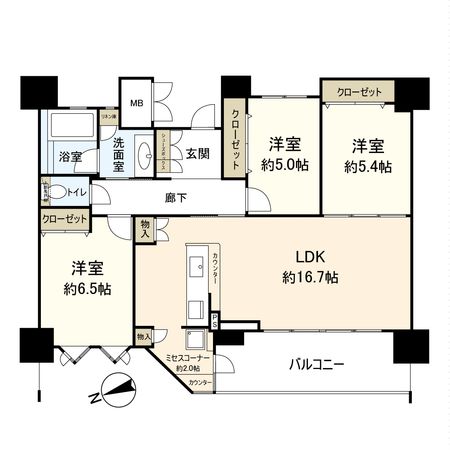 リアージュ宝塚 間取図(平面図) リアージュ宝塚 間取図(平面図)