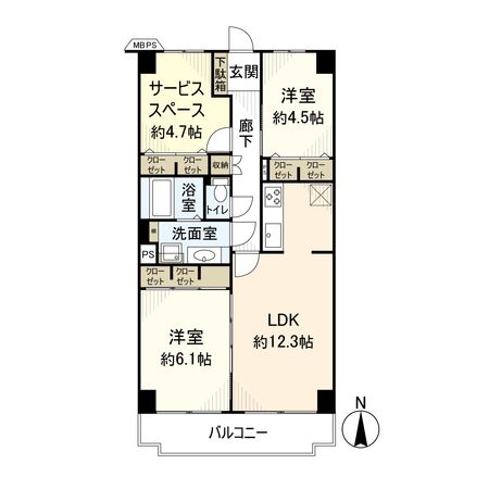 間取図(平面図)