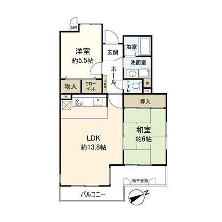 グラン・ドムール宝塚売布南 間取図(平面図) グラン・ドムール宝塚売布南 間取図(平面図)