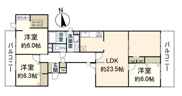 間取図(平面図)
