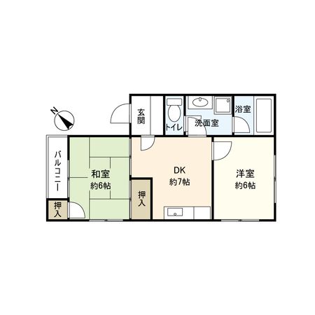宝塚サンロイヤル 間取図(平面図)