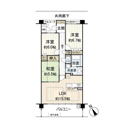 ネバーランド逆瀬川野上 間取図(平面図) ネバーランド逆瀬川野上 間取図(平面図)