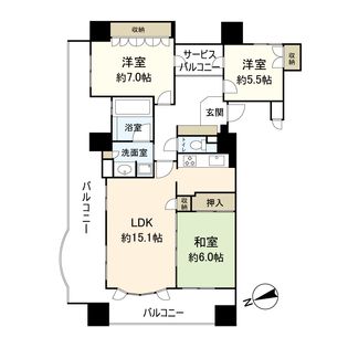 間取図(平面図)
