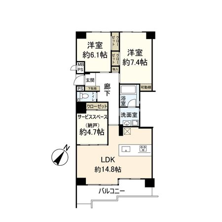 アジュール宝塚南口 間取図(平面図) アジュール宝塚南口 間取図(平面図)