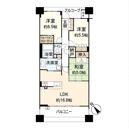 宝塚ザ・レジデンス 間取図(平面図) 宝塚ザ・レジデンス 間取図(平面図)