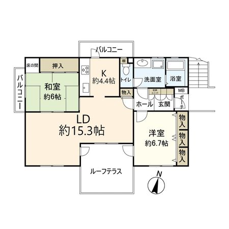 シェラビア東山台五番街 111号棟 間取図(平面図) 間取図(平面図)