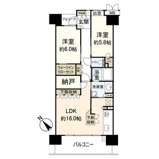 間取図(平面図)