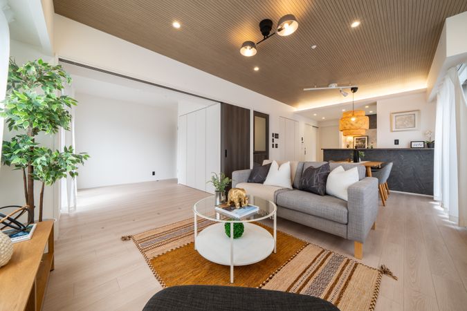 グラン・ブルー宝塚 リビング リビング