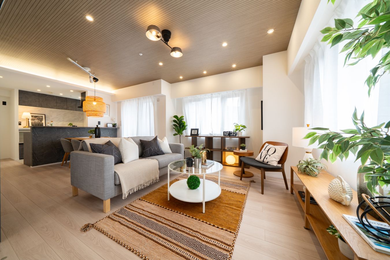 グラン・ブルー宝塚 リビング リビング