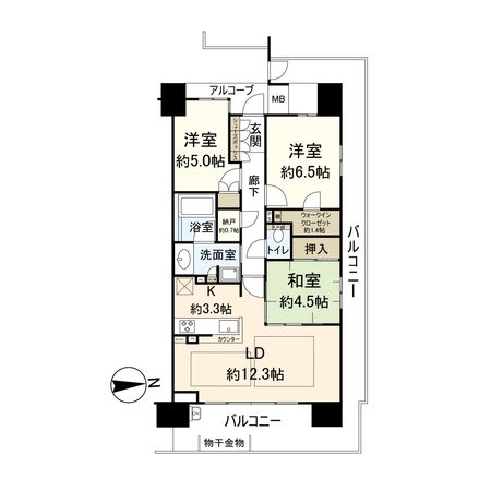 間取図(平面図)