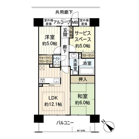 エスリード宝塚 間取図(平面図) エスリード宝塚 間取図(平面図)