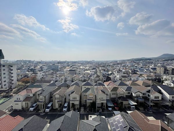 サンハイツ逆瀬川 A棟 眺望 サンハイツ逆瀬川 A棟 眺望