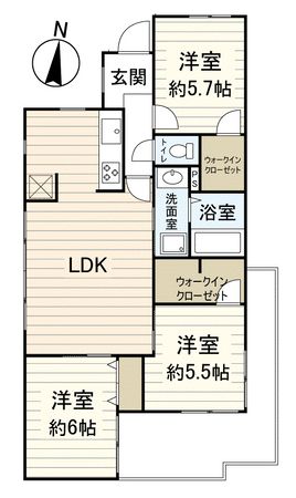 ロータリー宝塚南口 間取図(平面図)