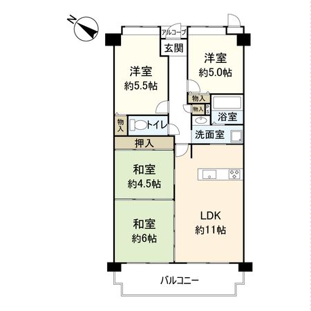 ラヴェニール宝塚中山台ドゥジェーム 間取図(平面図) ラヴェニール宝塚中山台ドゥジェーム 間取図(平面図)