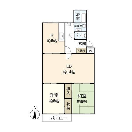 逆瀬台住宅 間取図(平面図) 逆瀬台住宅 間取図(平面図)