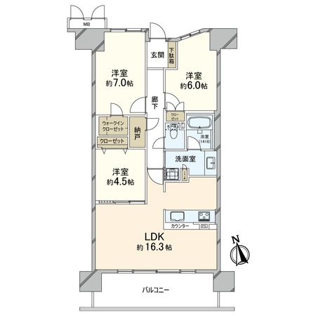 間取図(平面図)