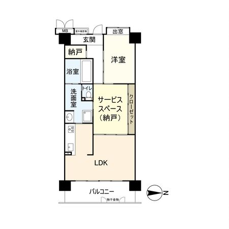 間取図(平面図)