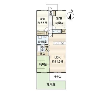 間取図(平面図) 間取図(平面図)