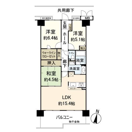 ラ・ビスタ宝塚 エスティオ二番館 間取図(平面図) ラ・ビスタ宝塚 エスティオ二番館 間取図(平面図)