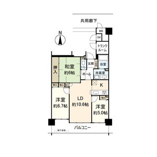 間取図(平面図) 間取図(平面図)