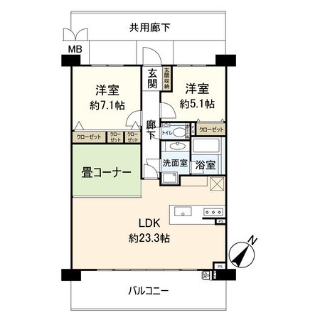間取図(平面図)