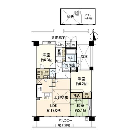 間取図(平面図)