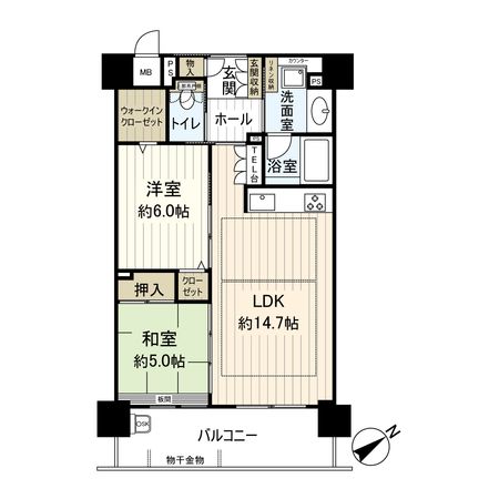 エイジングコート有馬 間取図(平面図) エイジングコート有馬 間取図(平面図)