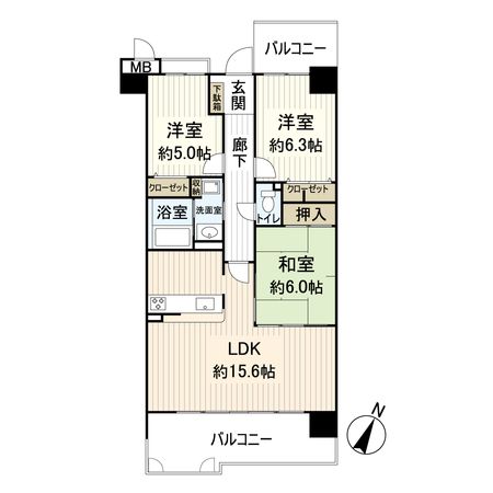 間取図(平面図)