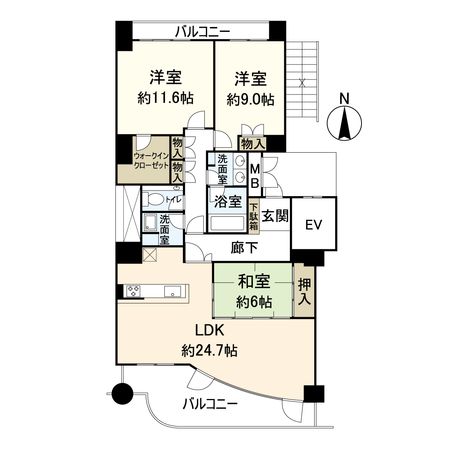 間取図(平面図)