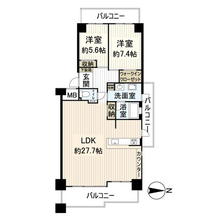 間取図(平面図)