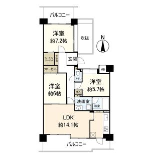 間取図(平面図)