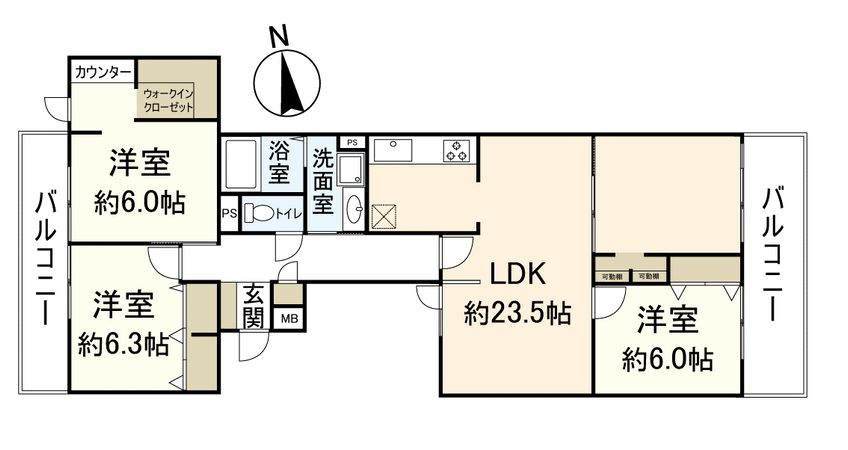 間取図(平面図)