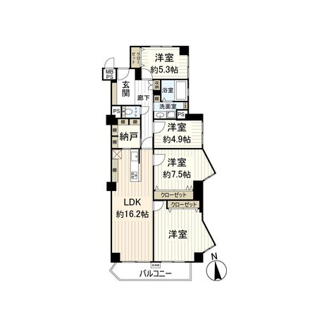 サニークレスト宝塚 間取図(平面図) サニークレスト宝塚 間取図(平面図)