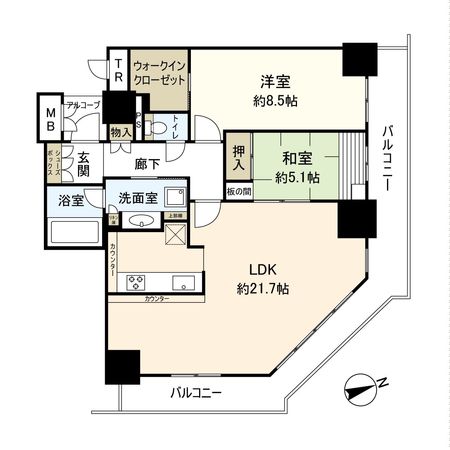 間取図(平面図)
