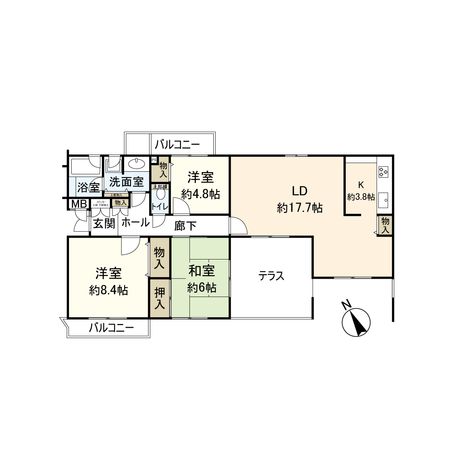間取図(平面図)