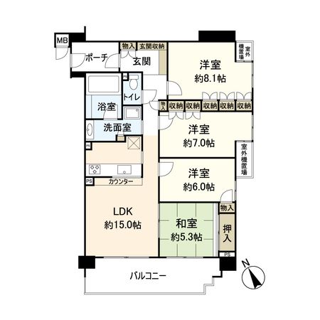 間取図(平面図)