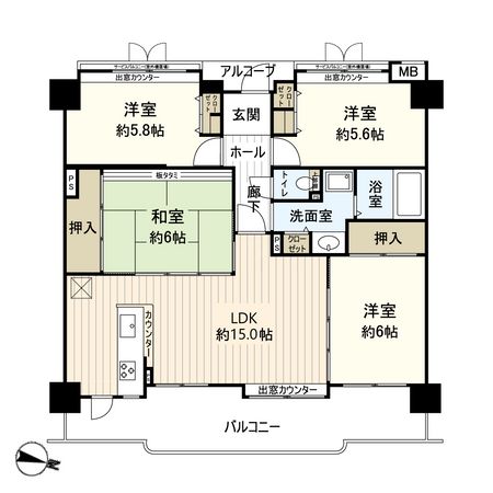 間取図(平面図)