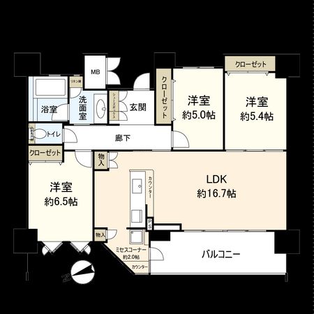 間取図(平面図)