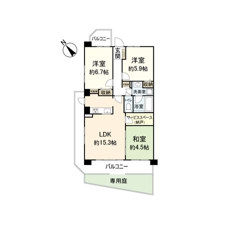 間取図(平面図)