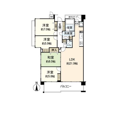 間取図(平面図)