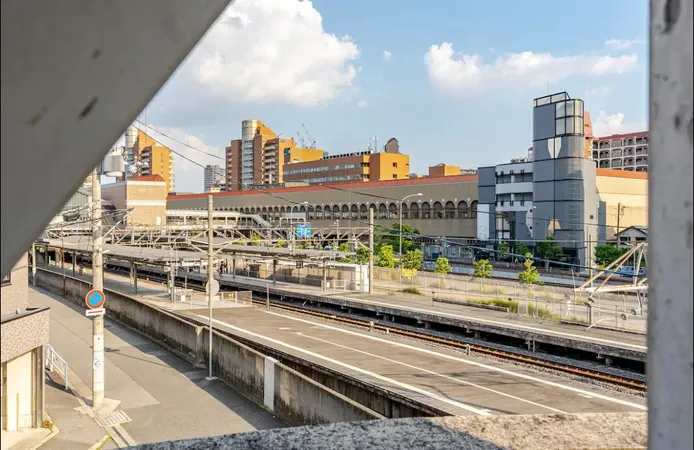 3階北東側バルコニーからの北東側を望む